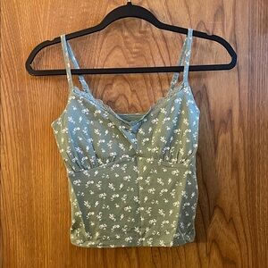 Hollister Floral Tank Top